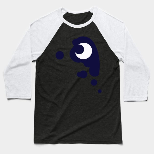 Luna Cutie Mark Apparel Baseball T-Shirt by CanadianBacon